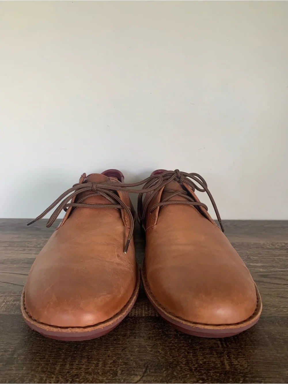 Pikolinos Palamos Shoes Mens 11-11.5 Brown Leather Lace Up Oxford Casual Lace Up